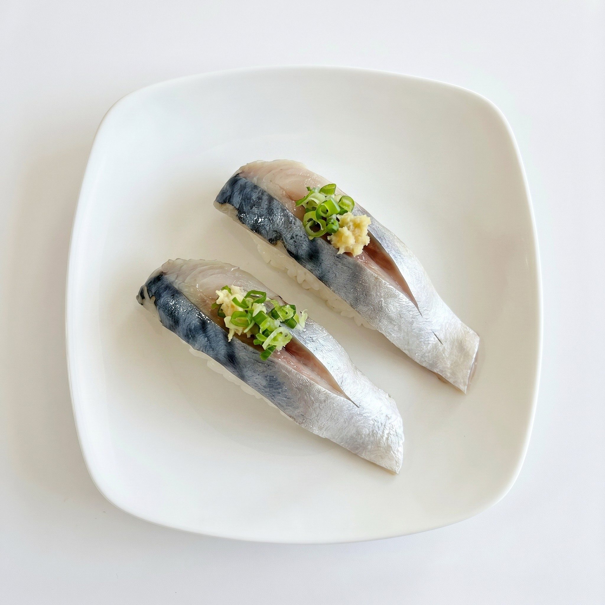 Japanese Mackerel Sushi.